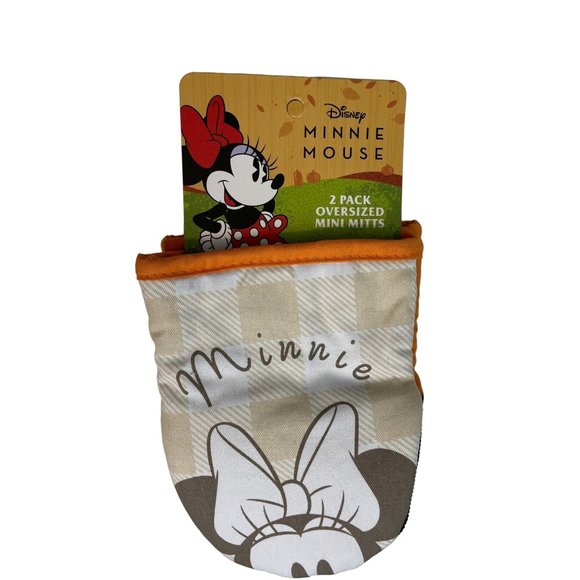 Disney Minnie Mouse Fall Oven Mitt Set - Picture 1 of 3